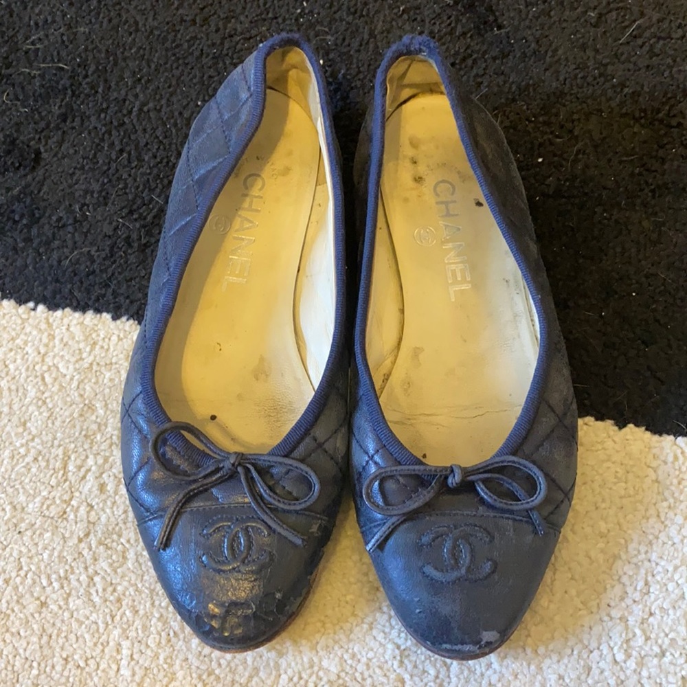 Chanel flats